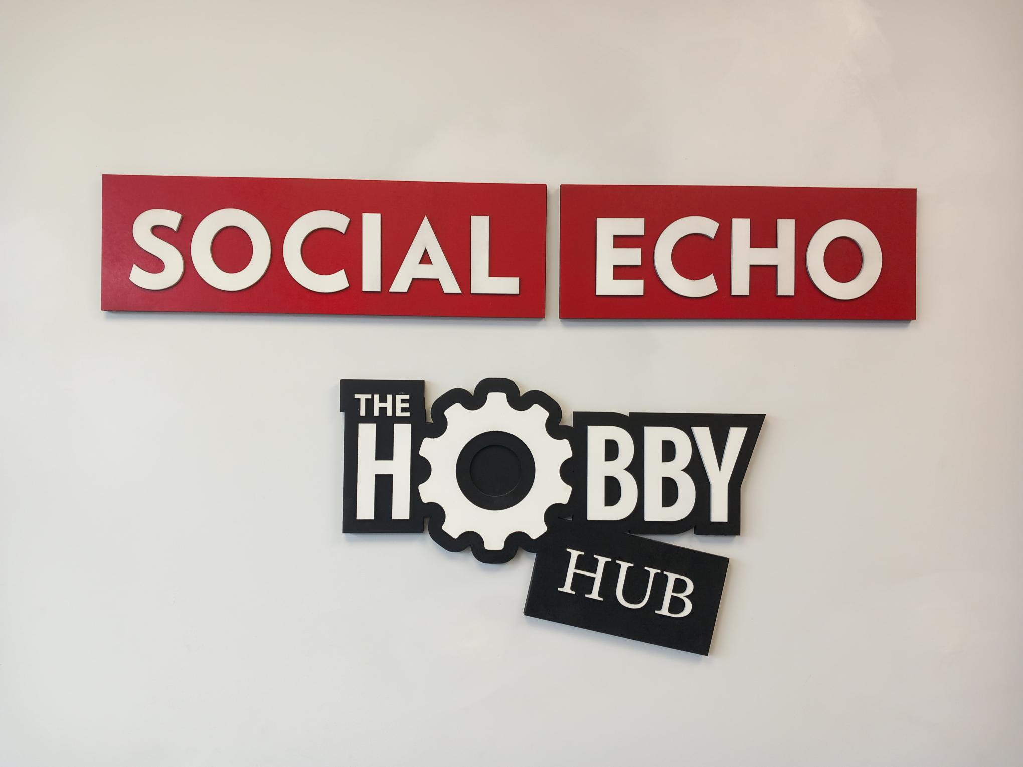 Image of Social Echo The Hobby Hub logo