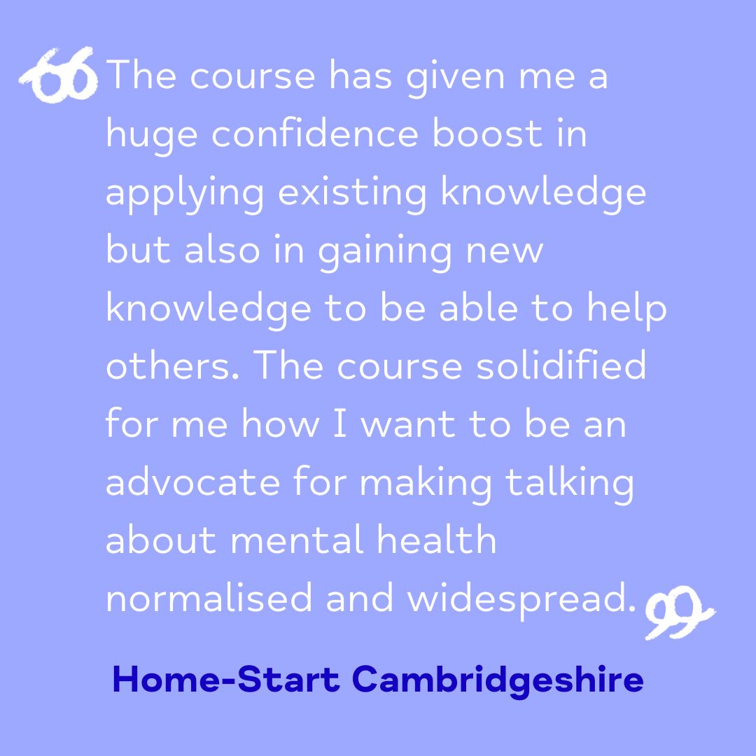 Home-Start Cambridgeshire quote