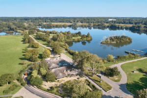 countryside image of ferry meadows